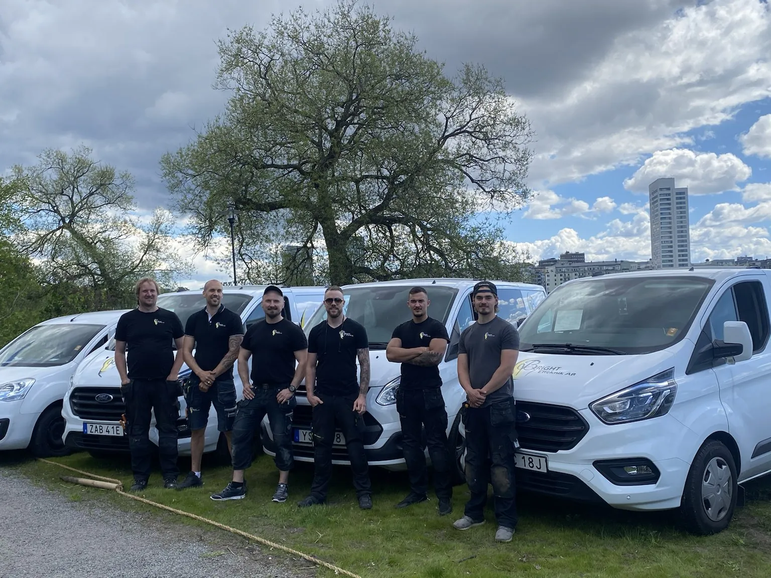 The Bright Elteknik team